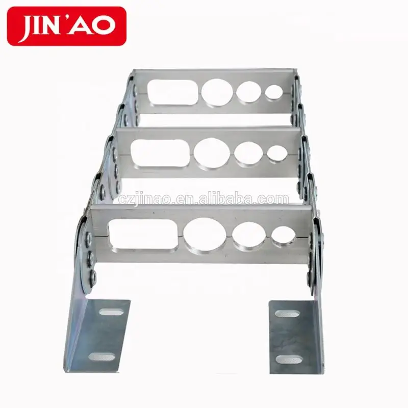 Customised Stainless Steel Drag Chain Cable Carrier For CNC Machine