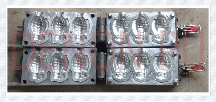 Customized PU Aluminium Casting Mould For Kids Balls, Aluminum Injection Mold Supplies