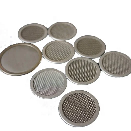 Металлическая оправа фильтр диск 80 100 120 микрон нержавеющая сталь сетчатый фильтр диск