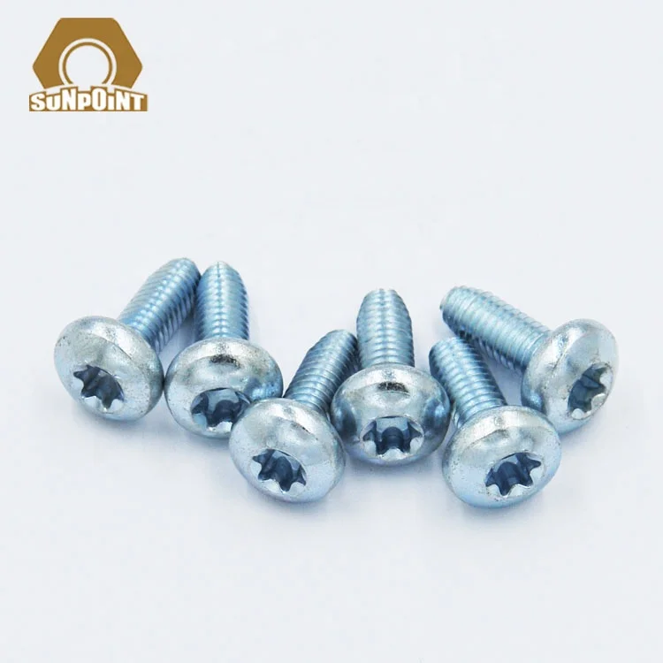 
Stainless steel inner hexagon head triangular-tooth self-tapping screw 
