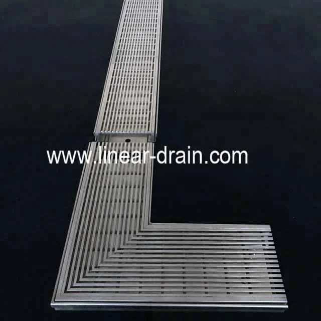 
beautiful swimming pool water draining gutter 
