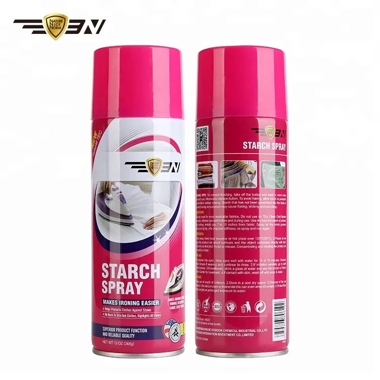 2021 Top-Selling Hotel Starch Spray, 3N High Quality Starch Spray for Clothes Ironing, Fresh Scent Spray Starch for Laundry