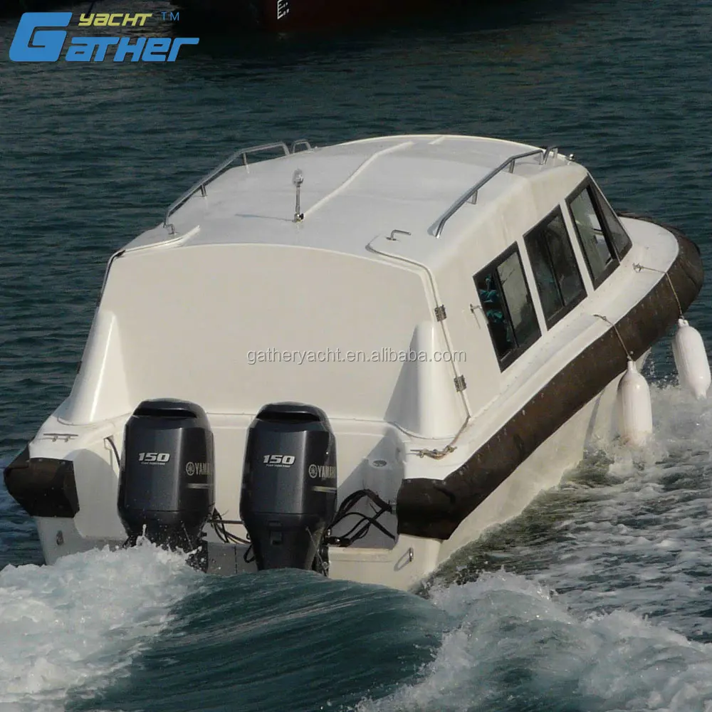 Gather yacht low price professional Fiberglass Boat Building