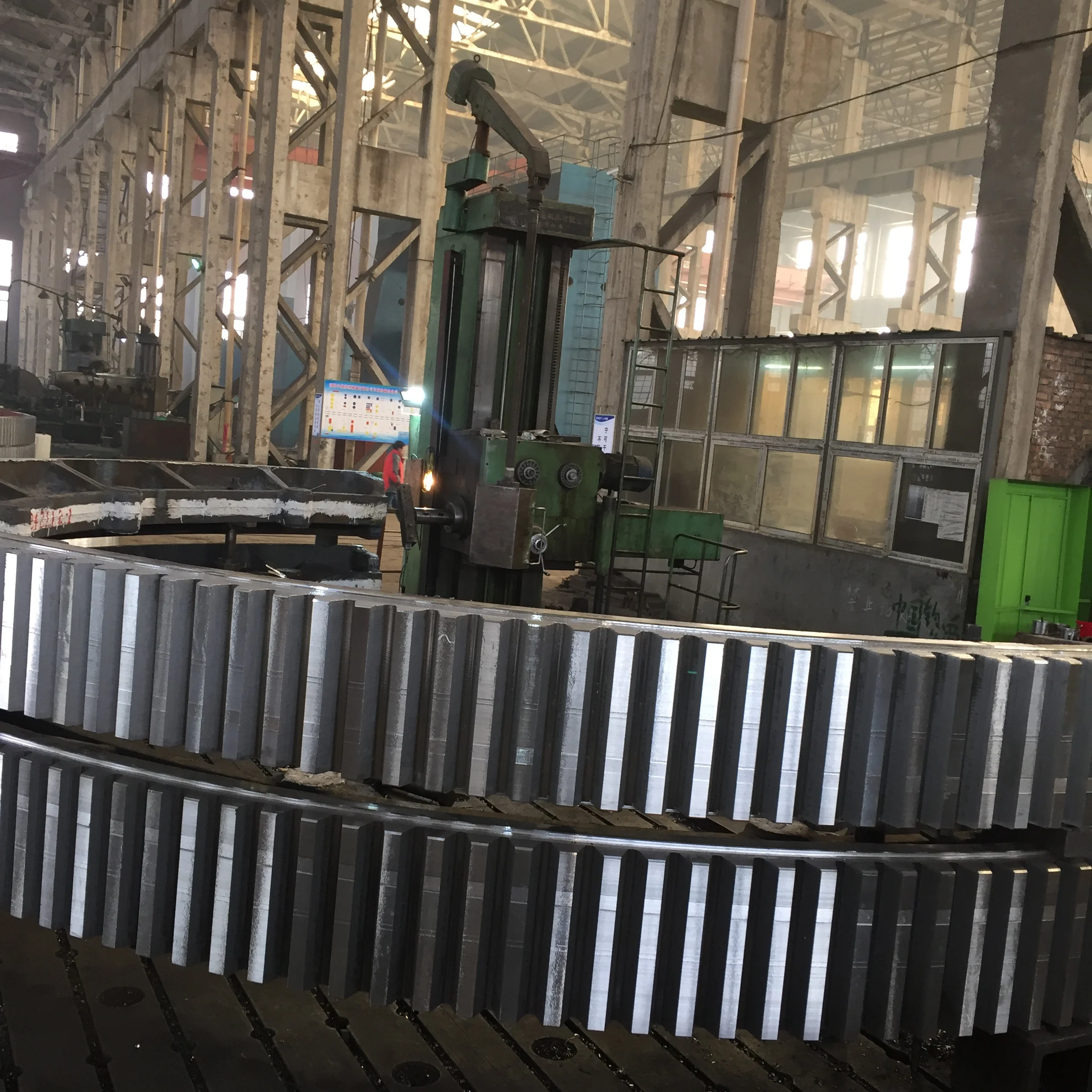 Casting Steel  Customized Halve Girth Transmission  Split Gear Ring