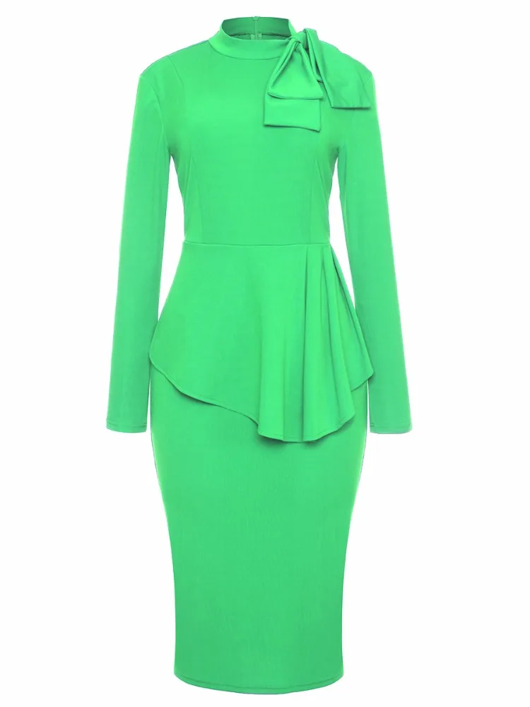 Wholesale Long Sleeve Plus Size Evening Dress For Fat Women