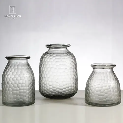 Современная стеклянная ваза, мозаичная Хрустальная выдувная вручную стеклянная домашняя декоративная настольная ваза