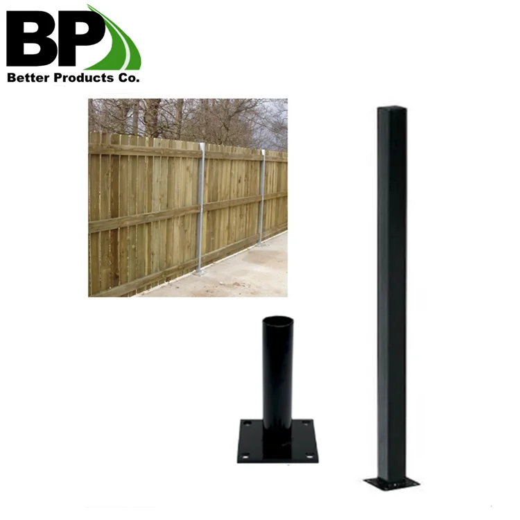 Square Chain Link Posts and Fence