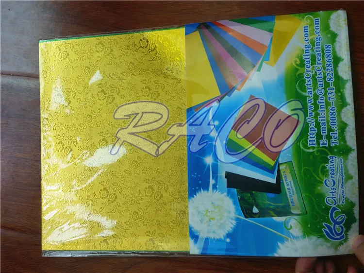 Metallic Golden Printing paper metallized paper for gift gold metallic soft thin wrapping paper