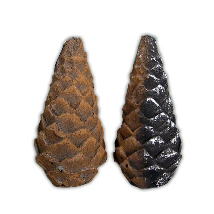 Fireplace Gas Logs Nuts Ceramic Pinecones Fireplace Pinecones