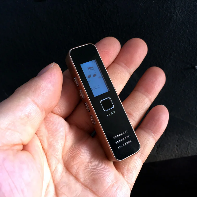 SK007 Mini Professional Digital Audio Voice Recorder Support Sound playback with Speaker