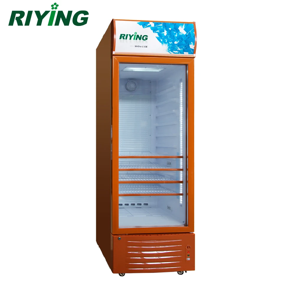 Commercial Pepsi Upright Single Door Beverage Display Cooler for Convenience Grocery Store