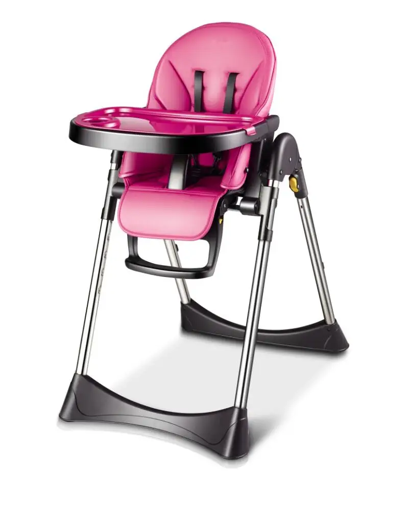 IVOLIA blue portable dining adjustable feeding chair for infants multi-function baby high chair