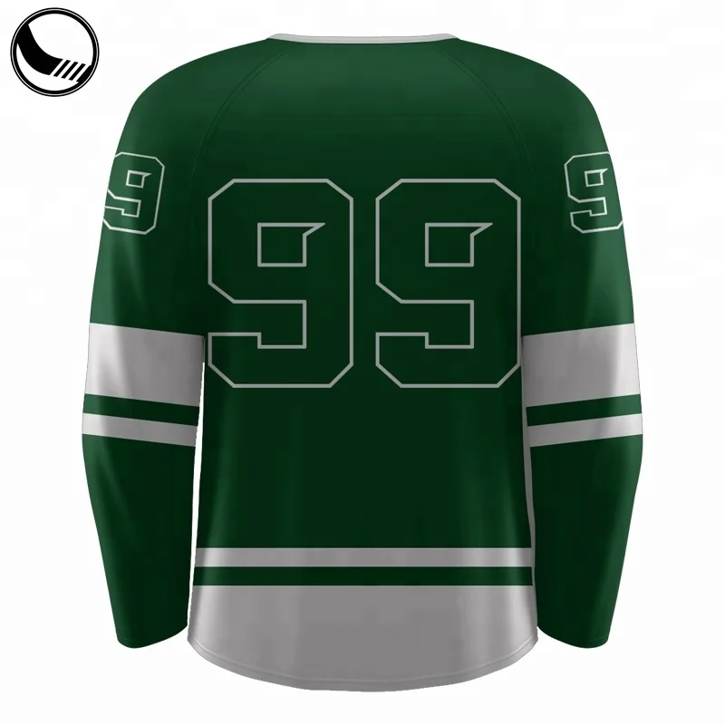 BETHERIVAL green 5xl custom reversible hockey jersey
