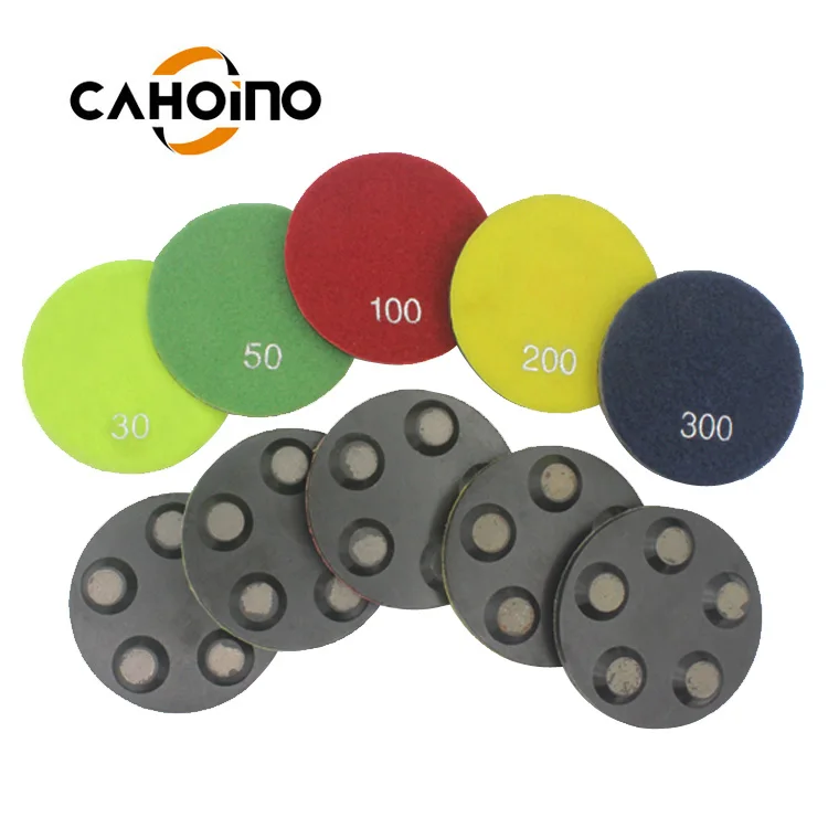 Diamond Tools Wet Dry 4 Inch Grit Diamond Floor Concrete Polishing Pad