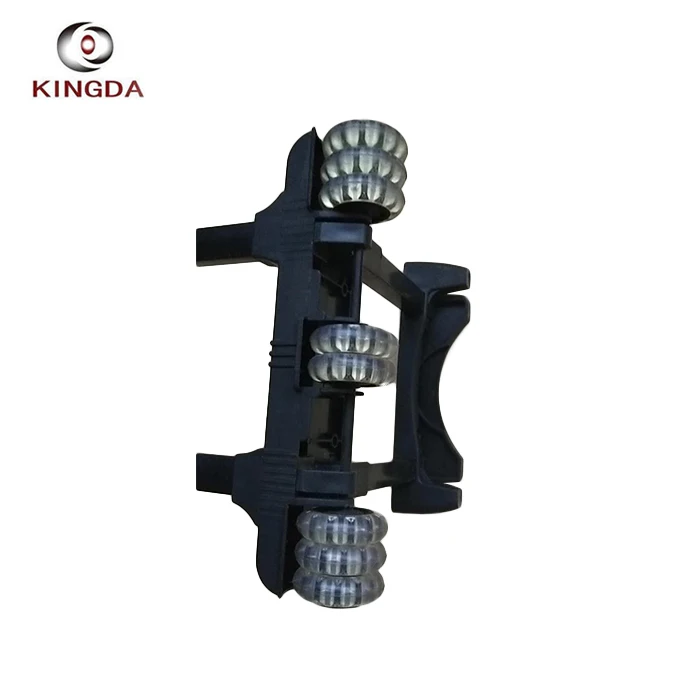 KINGDA high quality factory price 8 wheel luggage trolley handle