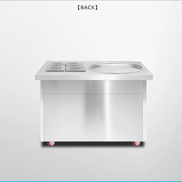 ice cream roll mobile food cart