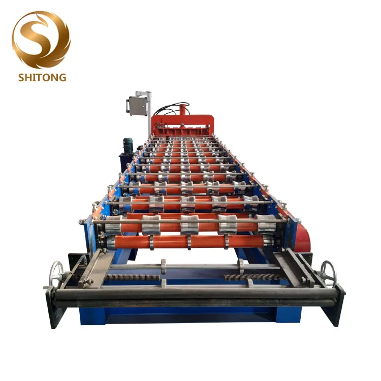 Машина для производства алюминиевых кровельных листов, машина для формовки рулонных листов