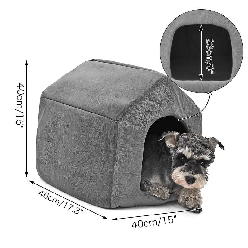 New Fashion Removable Cover Mat Dog House Dog Beds For Small Medium Dogs Pet Products House Pet Beds for Cat
