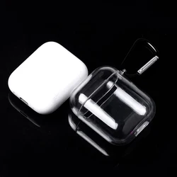 For AirPods Earphones Accessories Charging Case Crystal Color PC Shockproof Protective Cover Case Skin