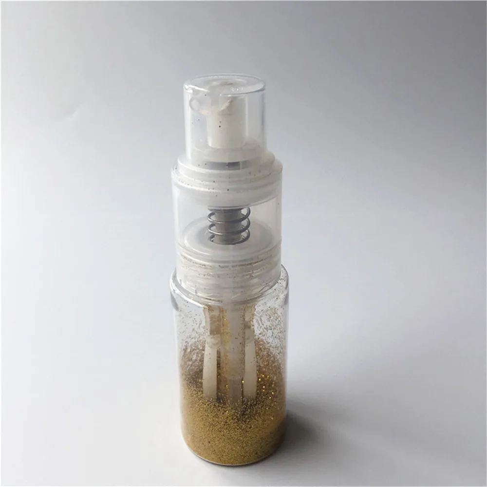 
Cake Glitter Luster Pearl pump glitter Small bottles powder spray bottle 