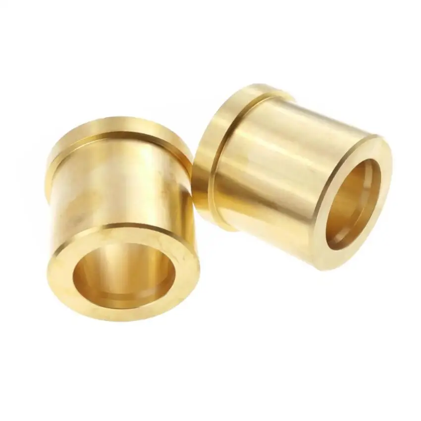 Precise Brass Machined Parts for Shaft Insert 35 mm Hole