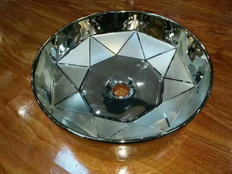 sanitary ware wc toilet Manufacturer bathroom accessories Silver sink Rose Gold wash basin