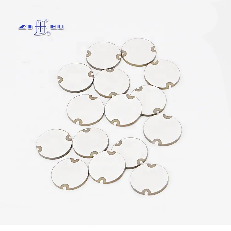  Дисковый пьезокерамический преобразователь 20*1 мм 2 МГц пьезоэлектрическая керамика (PZT) для ультразвукового расходомера