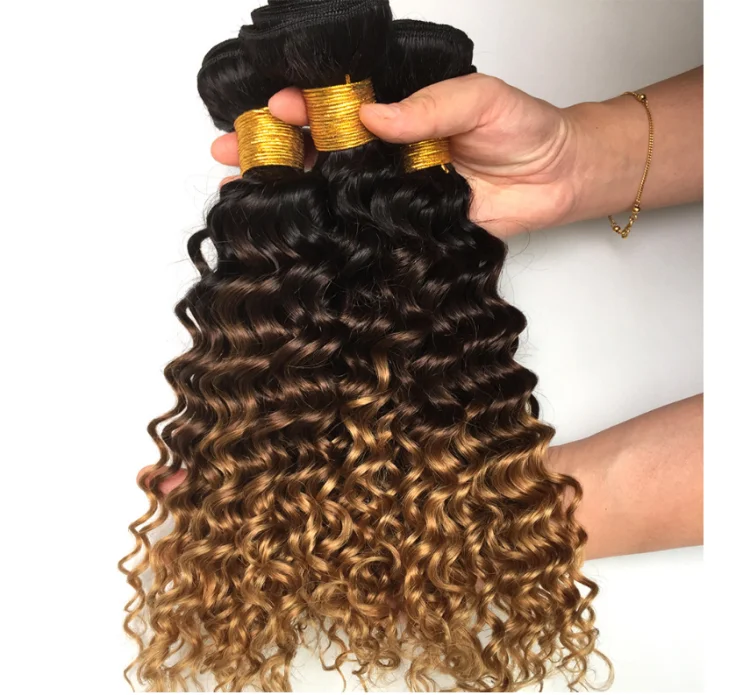 Silk Top virgin Brazilian hair virgin Peruvian hair 1b 2 4 350 99j 6 530 27 30 33  ombre color/brazilian deep wave hair