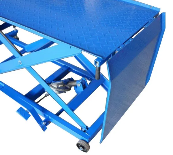 450kg Motorcycle Pick Up Lift Table with Air Pump