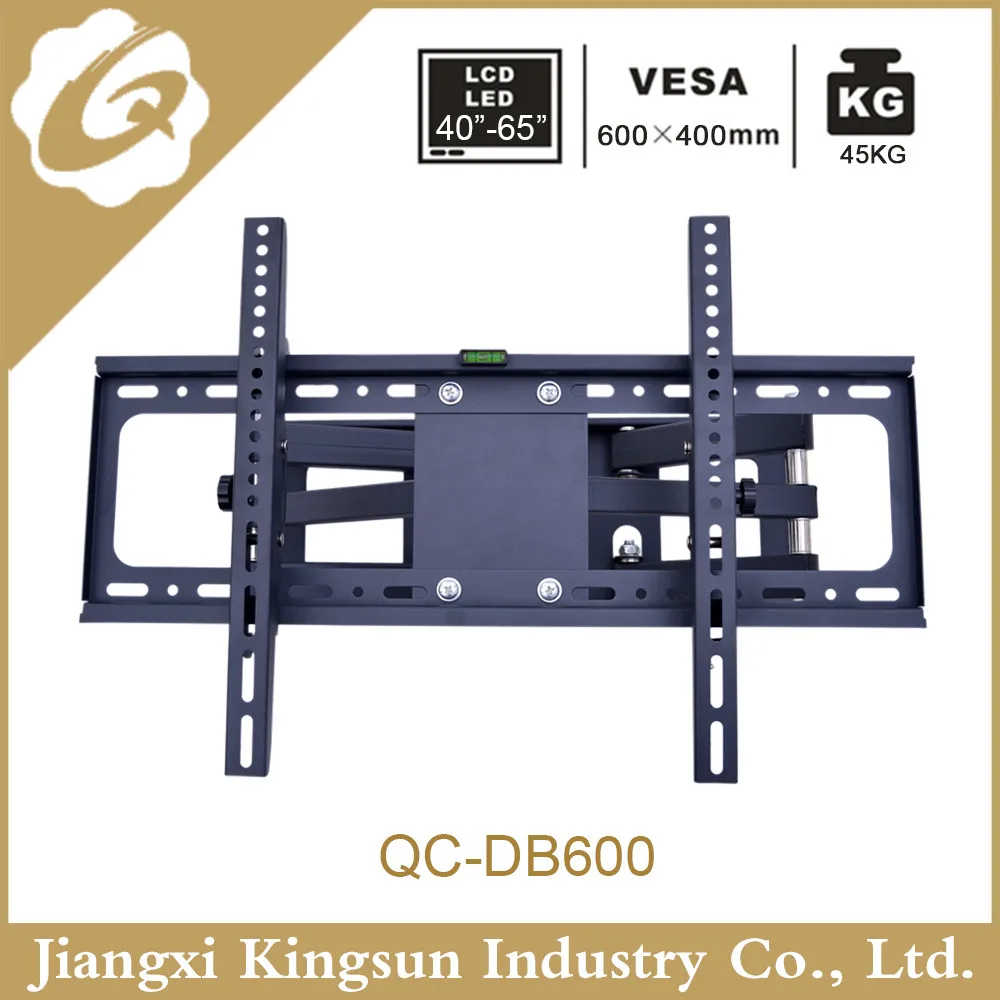 
Double Arm Articulating Cantilever TV Bracket Wall Mount with Tilt- for 40