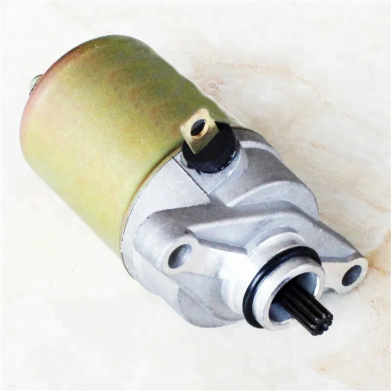 Starter Motor 10T For 50cc GY6 Engine Buggy Go Kart 12V