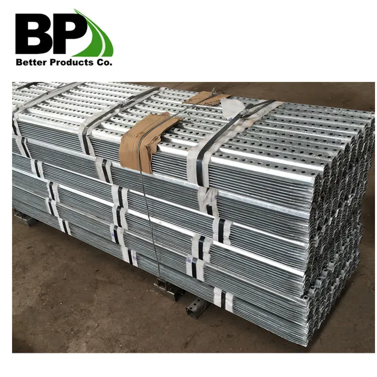 Traffic U-Channel Shaped Steel Sign Posts