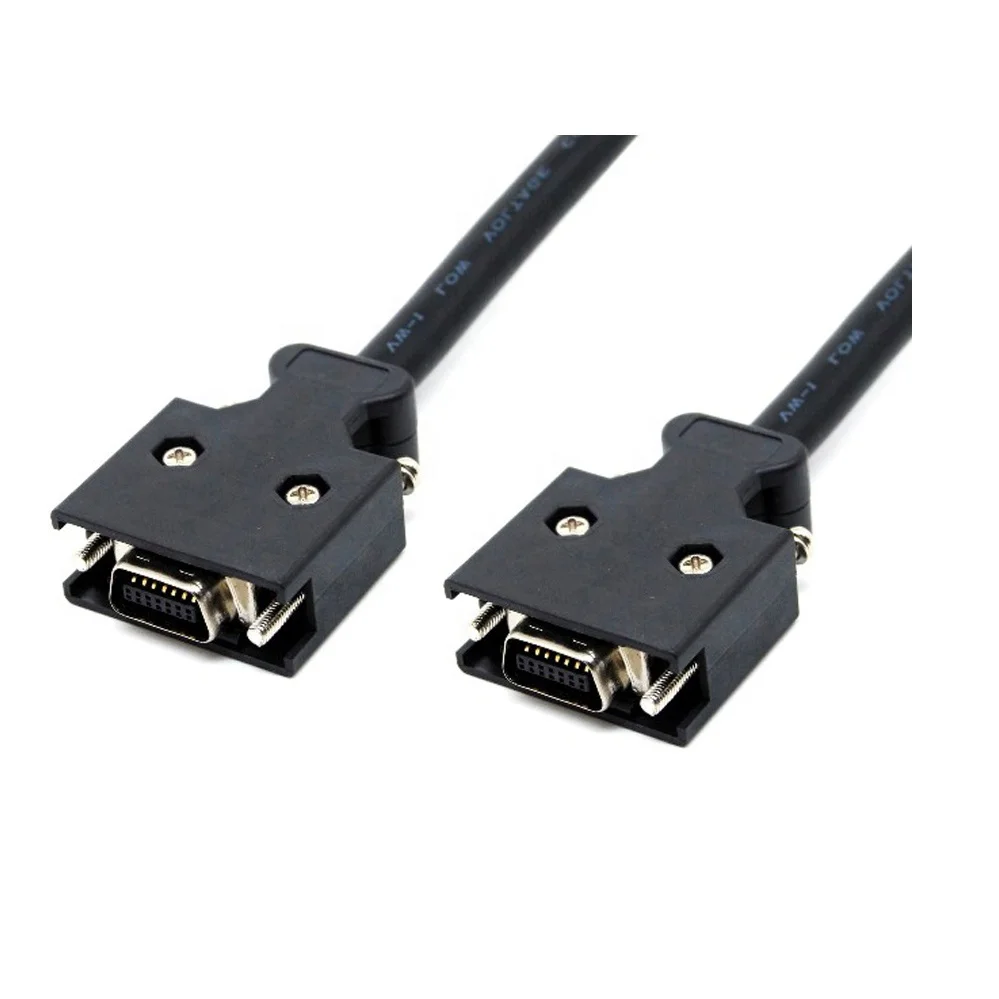 SCSI 20 pin male connector and female 20 pin 180 degree connector