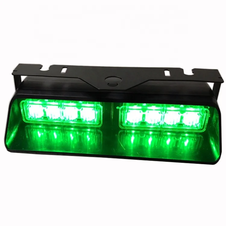 12V 8W LED strobe light dash deck car emergency warning light