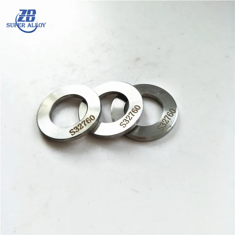 
SUPER DUPLEX UNS S32760 F55 1.4501 Flat Washer DIN125A m20 