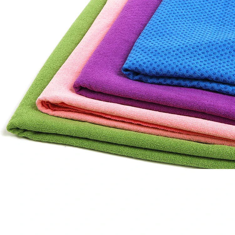 Экологичная стираемая частный ярлык Лучший продажи Нескользящие полотенце для йоги для горячей йоги