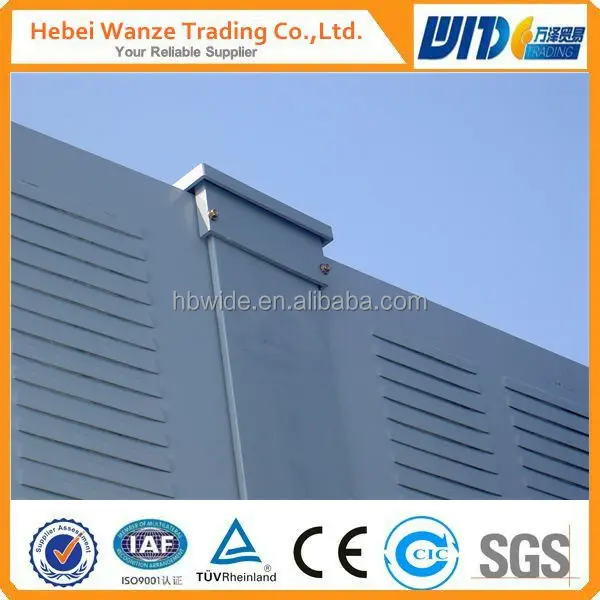 
Eco friendly sound absorbing material in dubai wholesale market noise barrier 