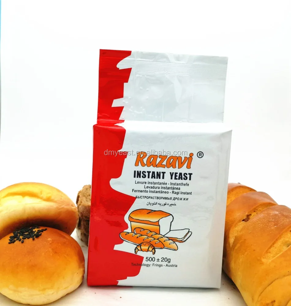 
500G RAZAVI LOW SUGAR YEAST ACTIVE FEED yeast FOR bread 