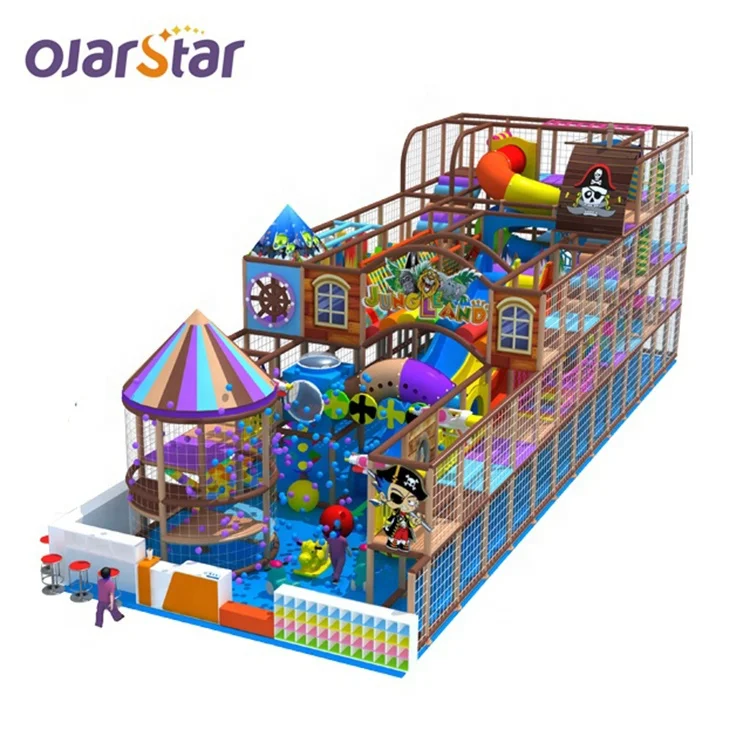 
 Оборудование для развлечений с игровым центром для детей  