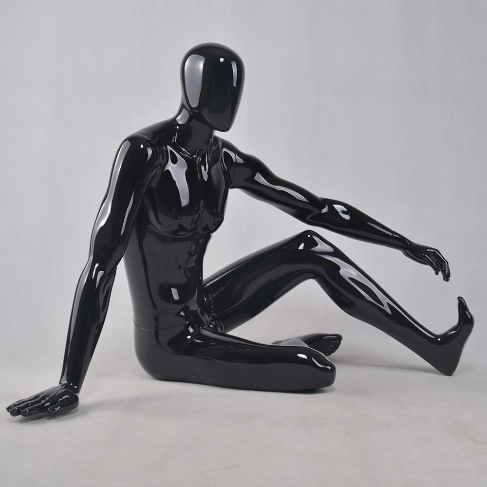 muscular lying large sex male mannequin for windows