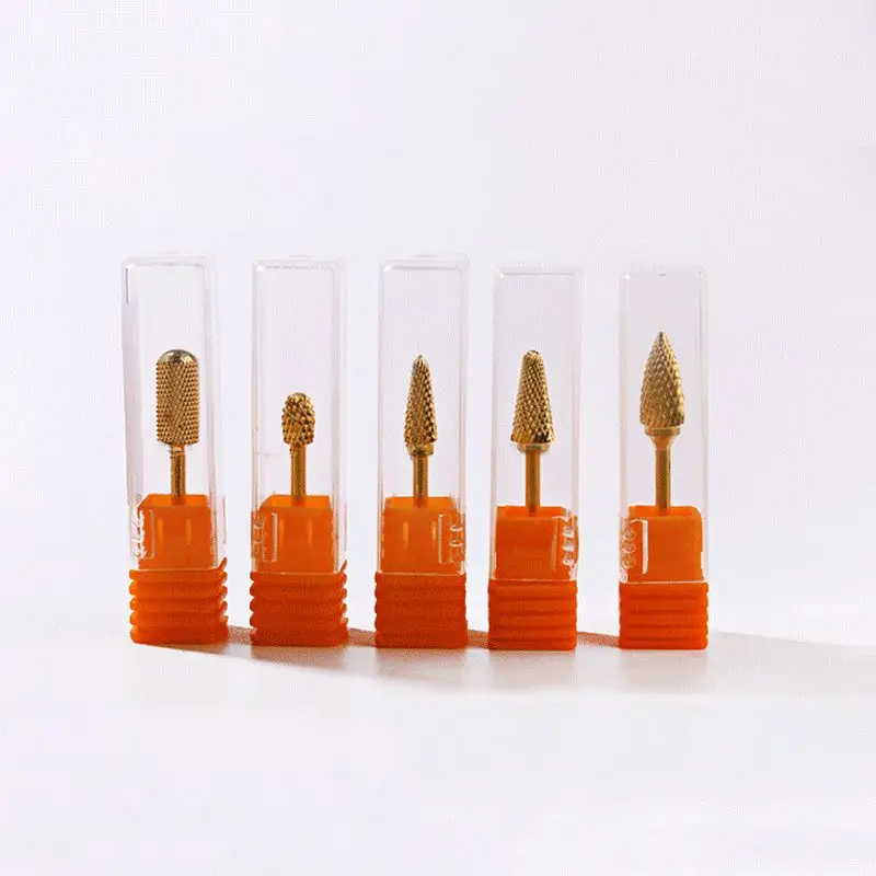 nail beauty equipment spare part for drill handpiece nail milling carbide drill bits