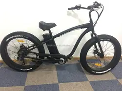EN15194 Certificated Fat Tire Beach Snow Cruiser 351-500W 48V Electric Bike