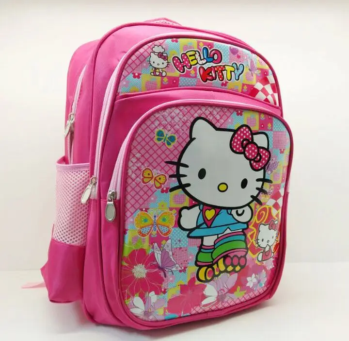 3D Cartoon Backpack Child Bag Pupil Student Shoulder Backpack