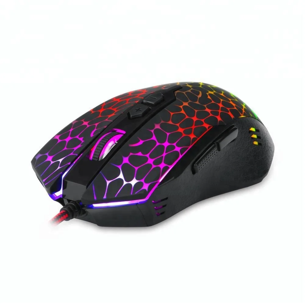 Redragon M716 INQUISITOR 5000 DPI RGB Backlight Wired Gaming Mouse For PC Computer Gamer