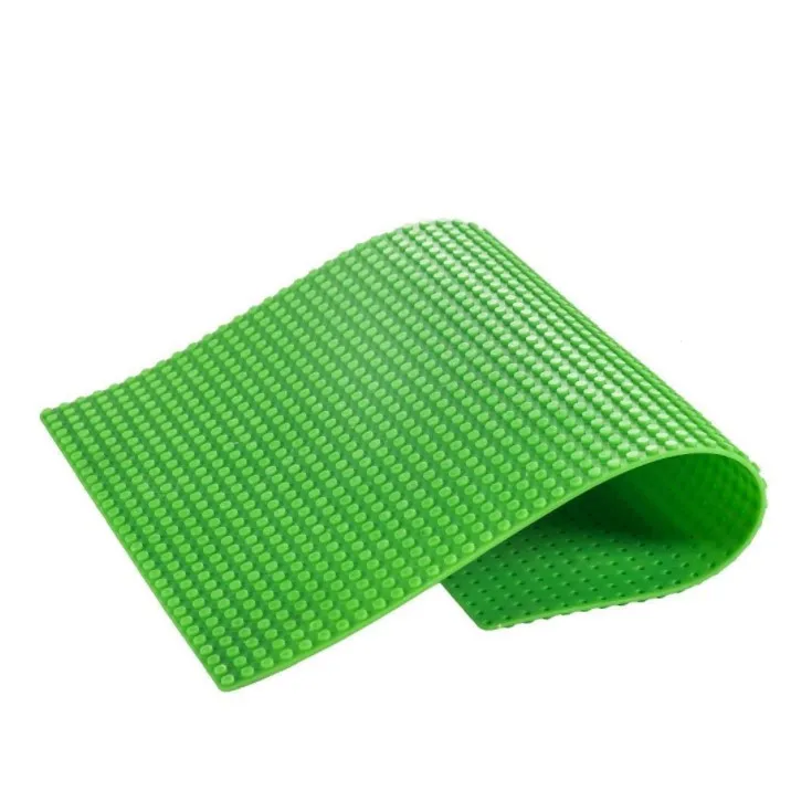 Силиконовый строительный блок детский резиновый коврик красный инструмент детская игрушка «сделай сам» для детей