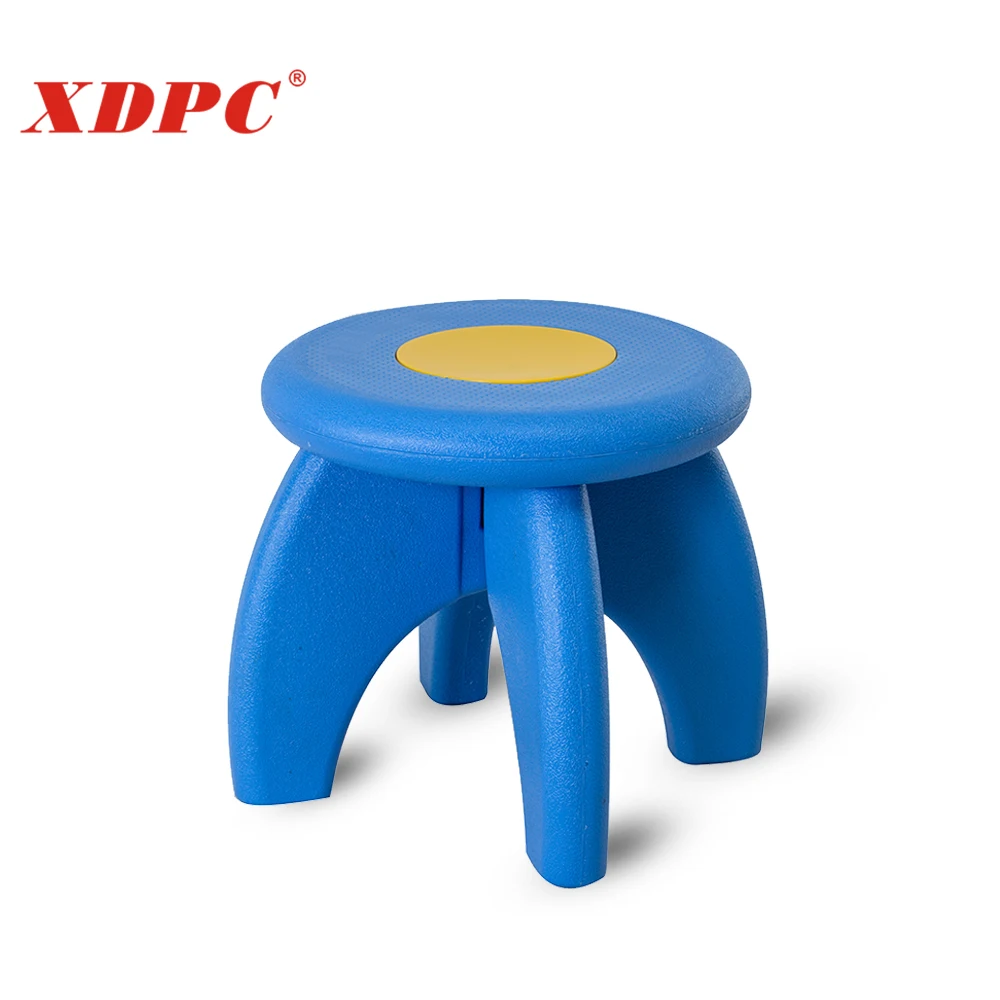 Modern plastic short children outdoor stool furniture