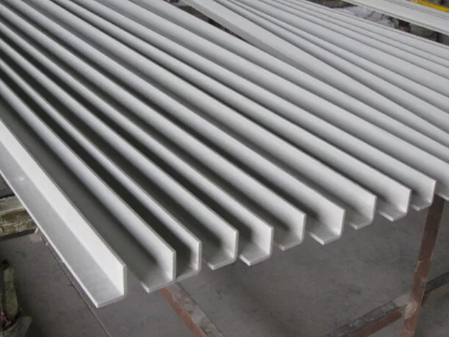 Grp pultruded  L Angle profiles structured as for cooling tower