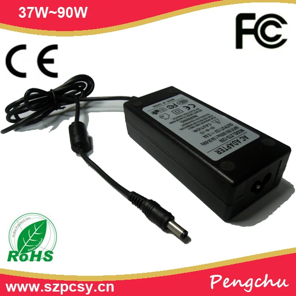 hot sell 19v 3.16a dual sim adapter for samsung 5.5*3.0mm