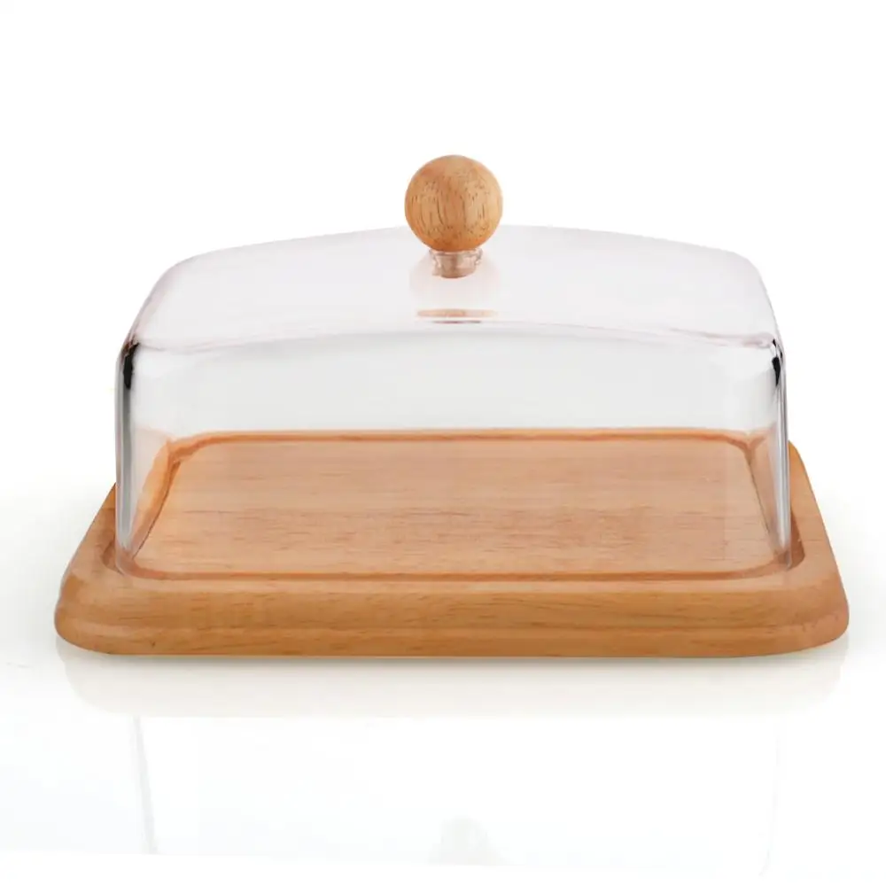 factory price wooden high quality organic cheese board with cover