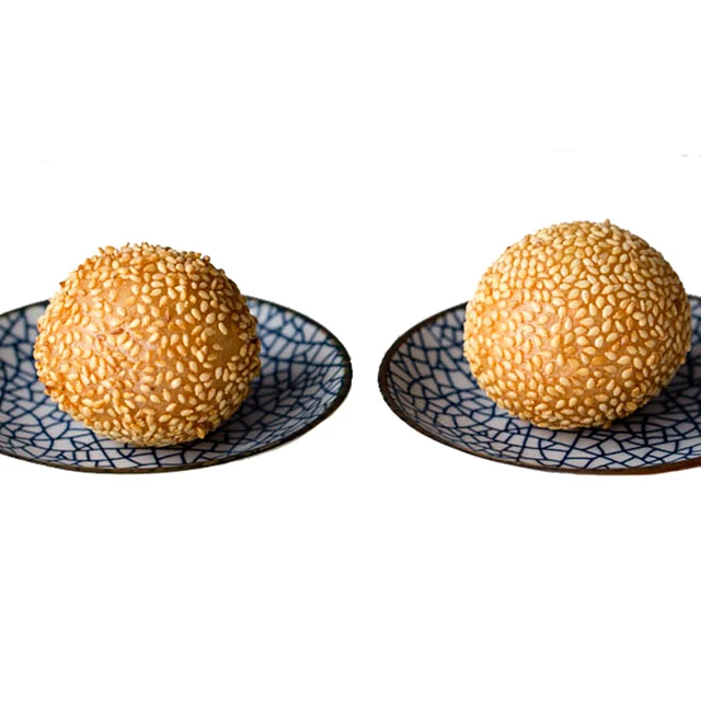 Chinese Pastries Food Frozen Sesame Ball 20g Vegan Snack with Halal